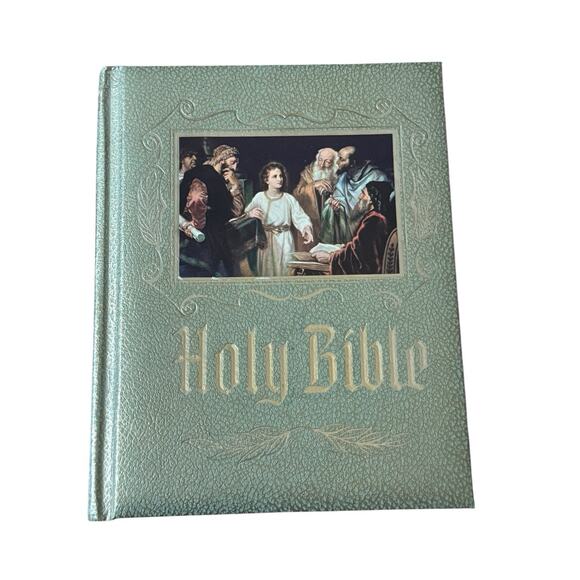 VTG Holy Bible Red Letter Edition King James Version 1971 Old New Testament - Picture 1 of 10